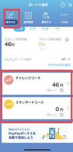 ペイペイボーナス運用