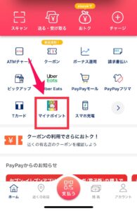 マイナポイント　